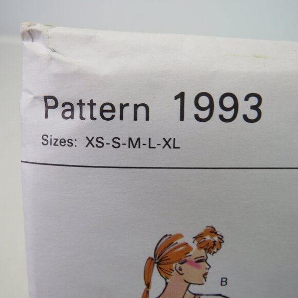 Kwik Sew 1993 sewing pattern UNCUT t-shirt dress - Picture 6 of 7